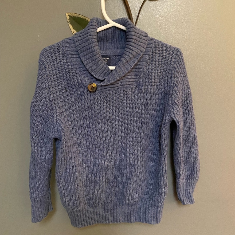 Blue GAP Baby Sweater